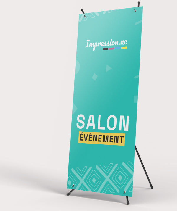 X-Banner imprimé en Nouvelle Calédonie